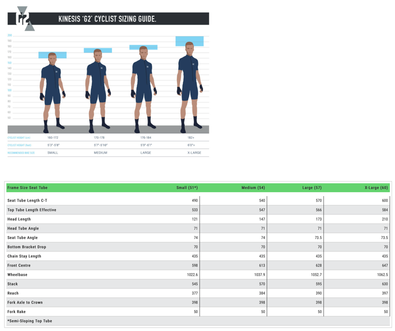 Kinesis G2 Adventure bike in Slate Blue-4